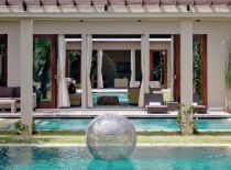 Villa Eshara I, View of Villa from the Pool